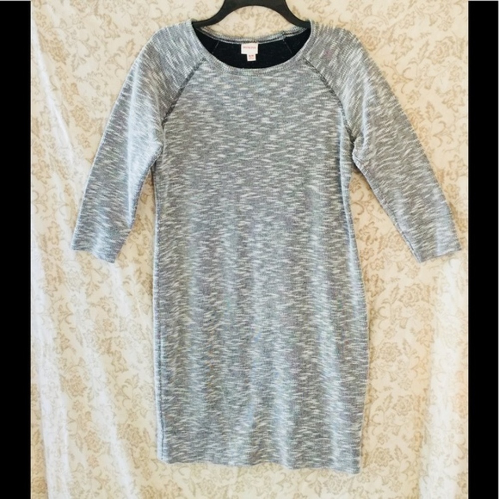 Merona Gray Sweater Dress XS